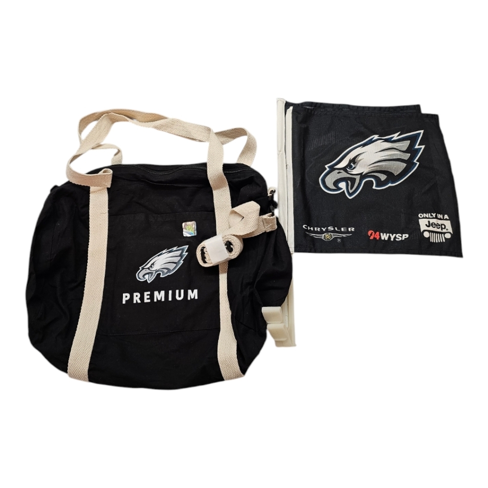 Premium Black and Cream Tote Bag